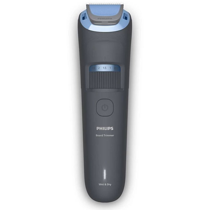 Philips Beard Trimmer Serie 3000 BT3617/15, 20 posiciones de longitud, Azul oscuro